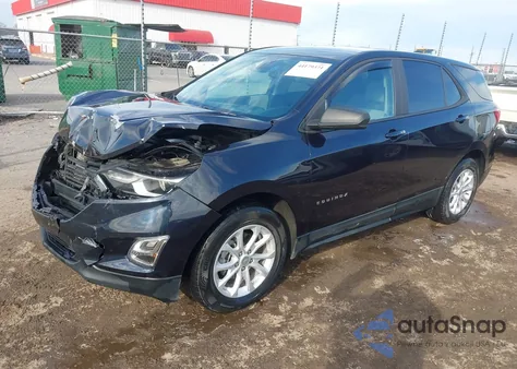 2020 Chevrolet Equinox Fwd Ls из США, поврежденный, VIN 3GNAXHEV9LS581764